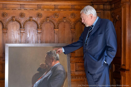 Portret Jacka Majchrowskiego dołączył do Galerii Prezydenckiej